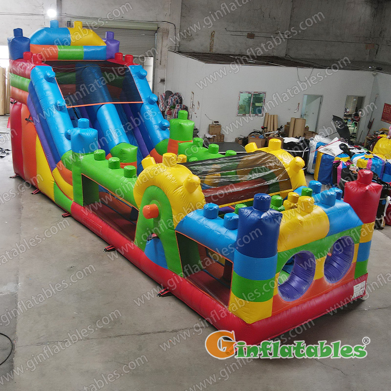 GO-050 Building block obstacle course