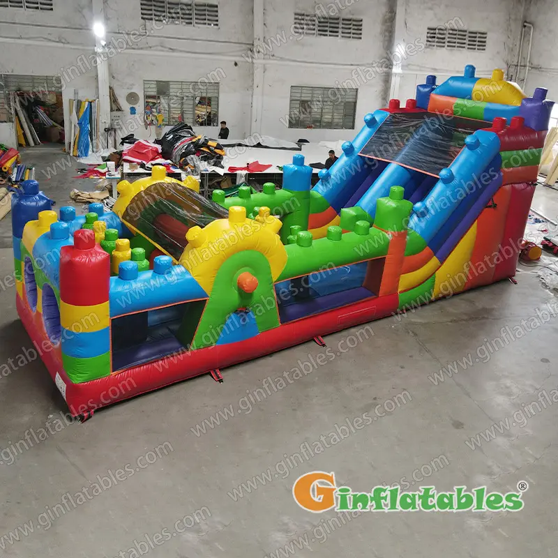GO-050 Building block obstacle course