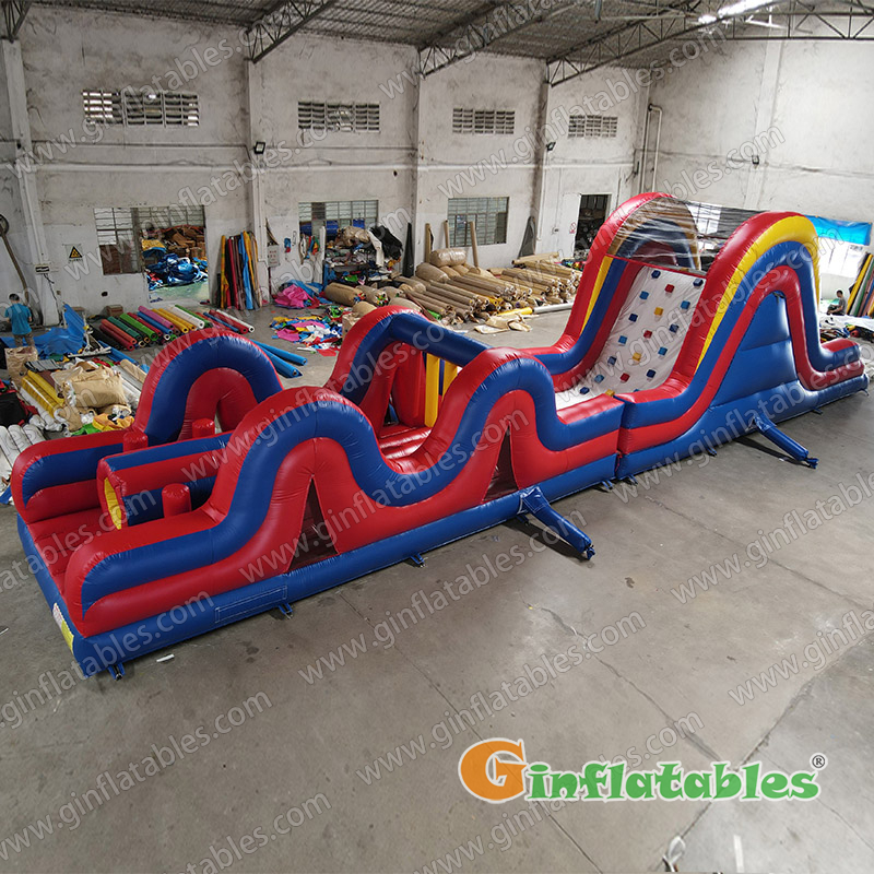 GO-073 Adventure obstacle course inflatable
