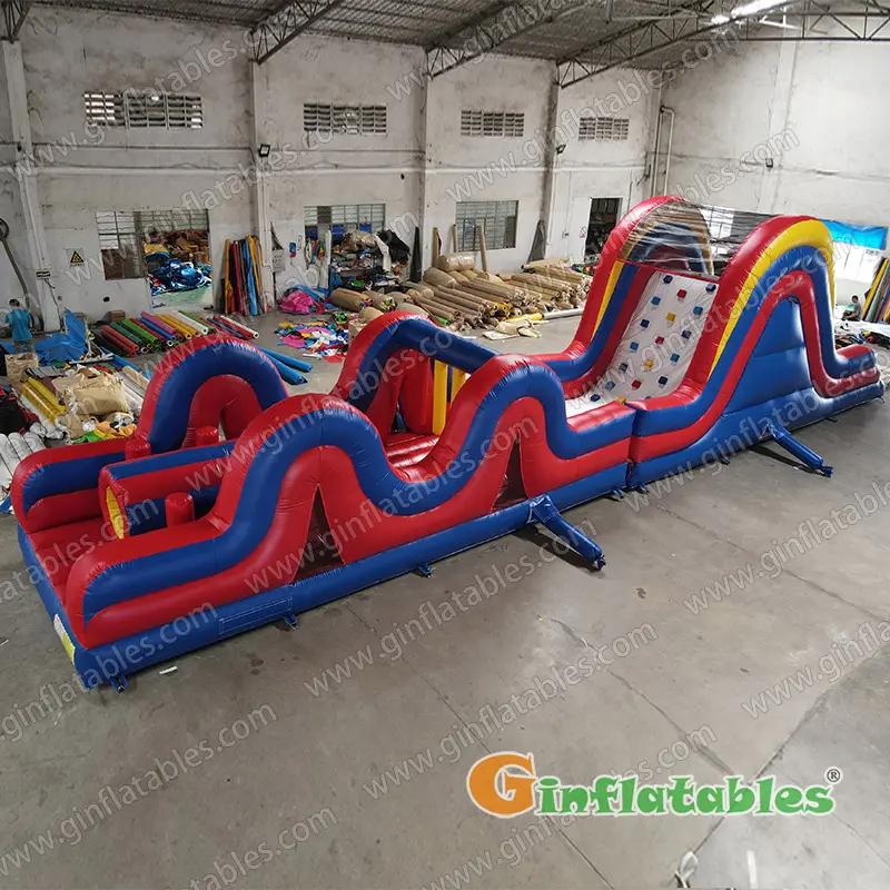 GO-073 Adventure obstacle course inflatable