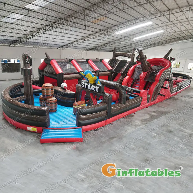 GO-077 Pirate giant obstacle course