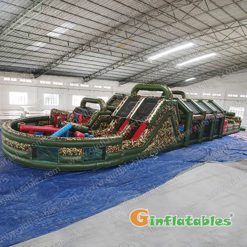 GO-078 Camo giant obstacle course