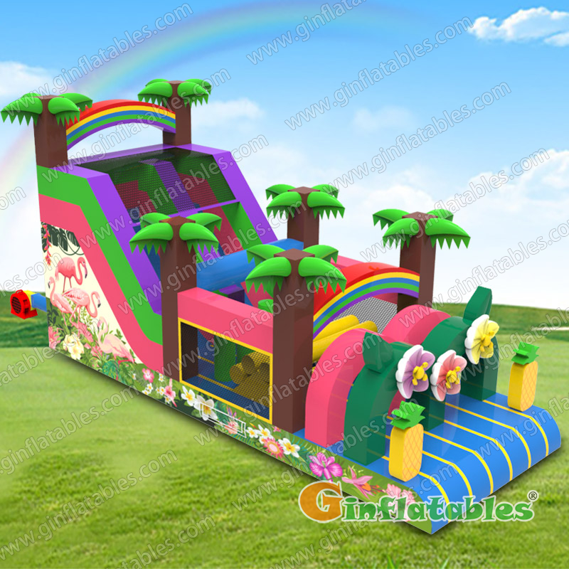 GO-090 Flamingo obstacle course
