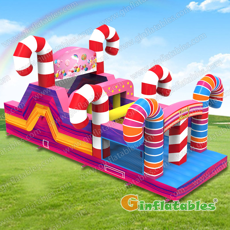 GO-100 Candy obstacle course