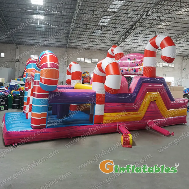 GO-100 Candy obstacle course
