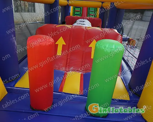 GO-011 L shape football sport obstacle course