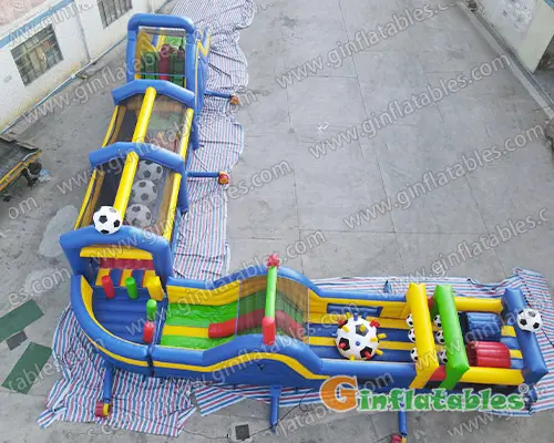 GO-011 L shape football sport obstacle course