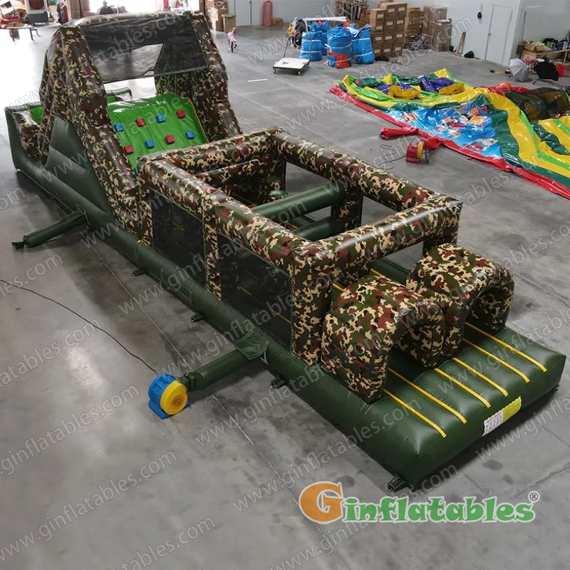 GO-132 Inflatable camouflage obstacle course