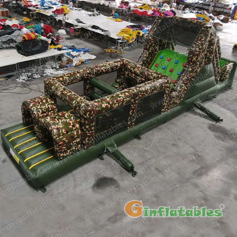 GO-132 Inflatable camouflage obstacle course