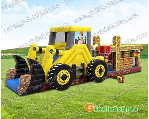 GO-146 Excavator obstacle course