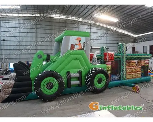 GO-146 Excavator obstacle course