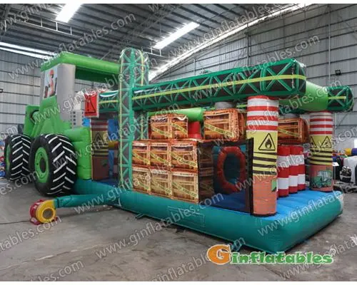 GO-146 Excavator obstacle course