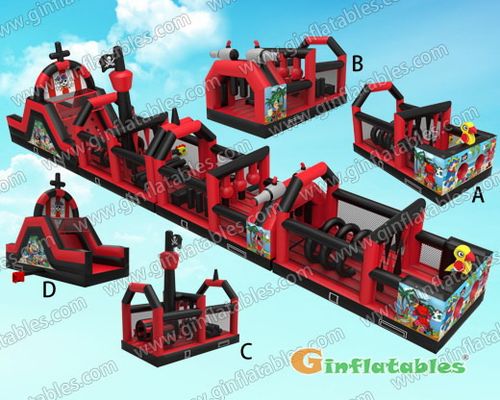 GO-147 Pirate obstacle course