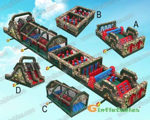 GO-154 Large Camouflage Obstacle course