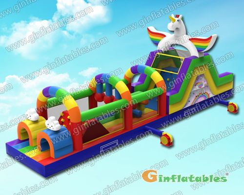 GO-157 Unicorn obstacle course