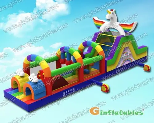 GO-157 Unicorn obstacle course