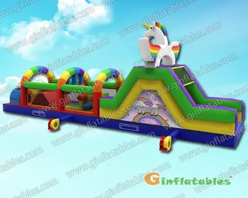 GO-157 Unicorn obstacle course