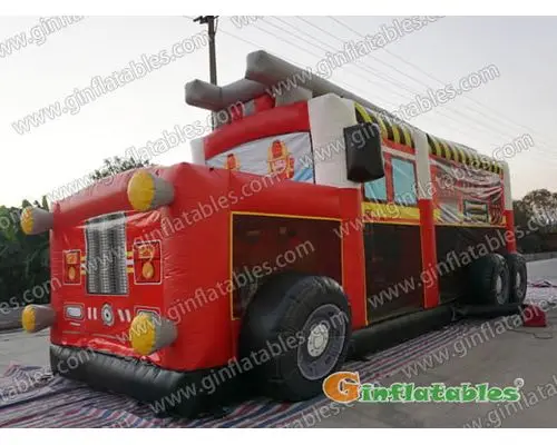 GO-159 Firetruck obstacle course