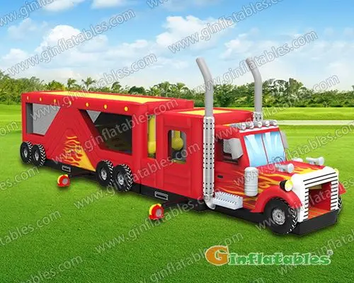 GO-160 Giant truck obstacle course