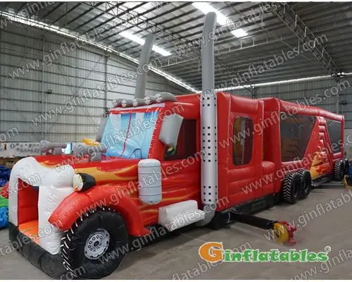 GO-160 Giant truck obstacle course