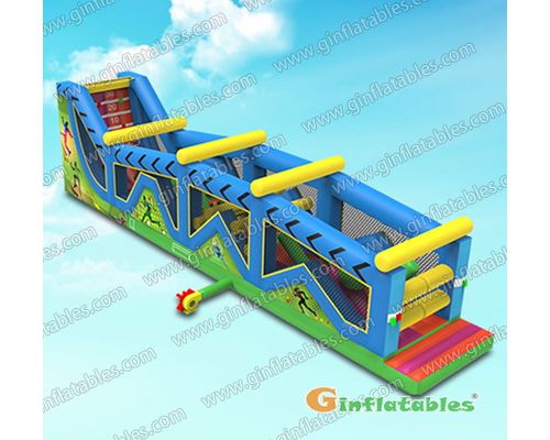 GO-162 Inflatable ninja warrior obstacle course