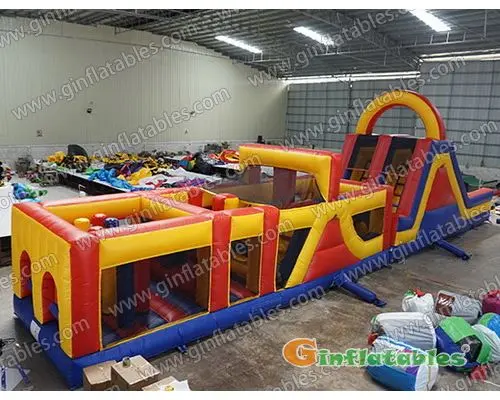 GO-172 Red yellow blue obstacle course