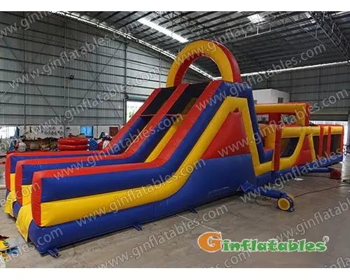 GO-172 Red yellow blue obstacle course