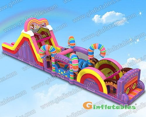 GO-184 Large Candy obstacle course