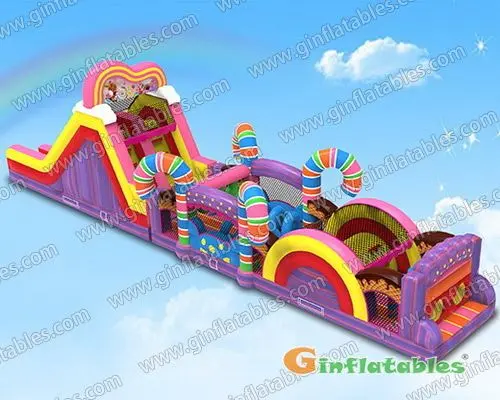 GO-184 Large Candy obstacle course