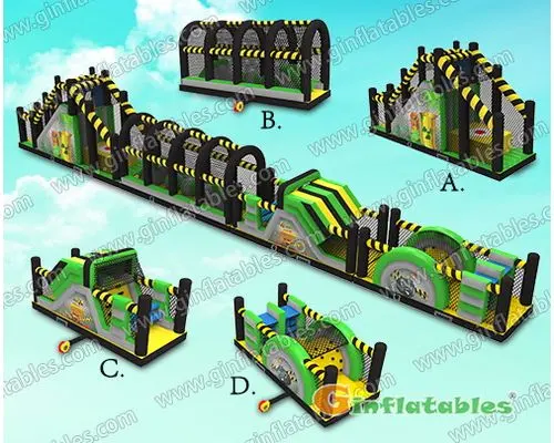 GO-189 Big inflatable challenge obstacle course