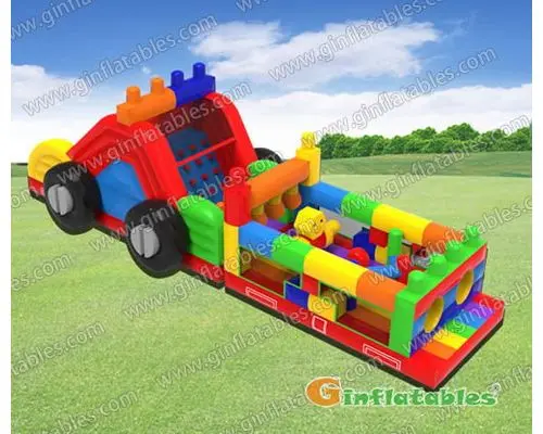 GO-190 Building blocks obstacle course