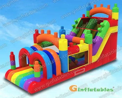 GO-203 26ft Building blocks obstacle course