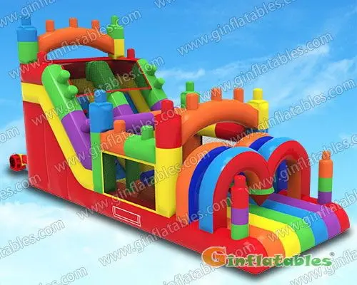 GO-203 26ft Building blocks obstacle course