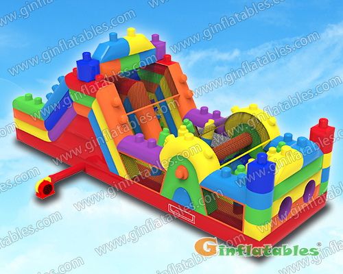 GO-205 34.5' Building blocks obstacle course