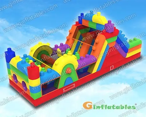 GO-205 34.5' Building blocks obstacle course