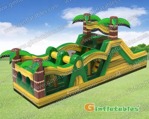 GO-207 Palm trees obstacle course