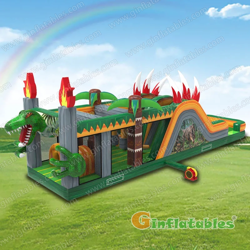 GO-220 T-rex Obstacle Course