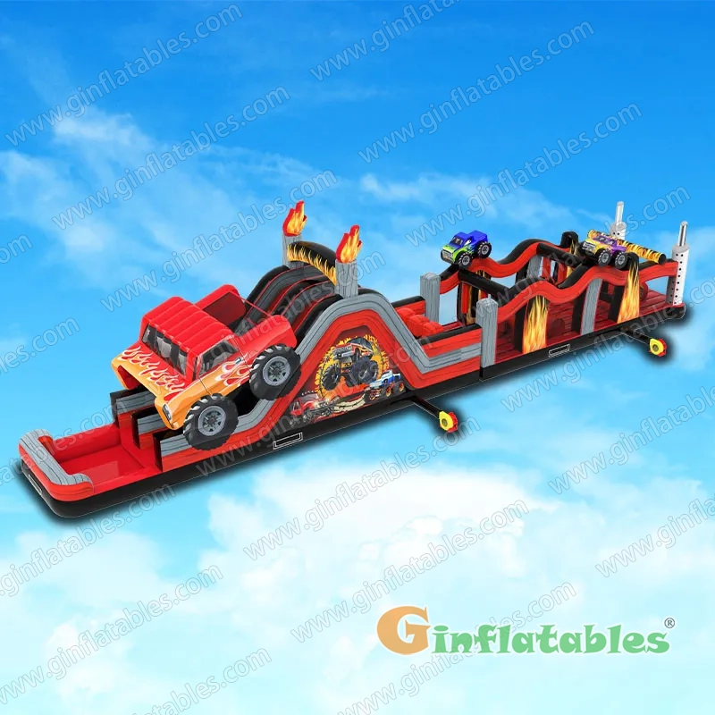 GO-224 Monster truck obstacle course