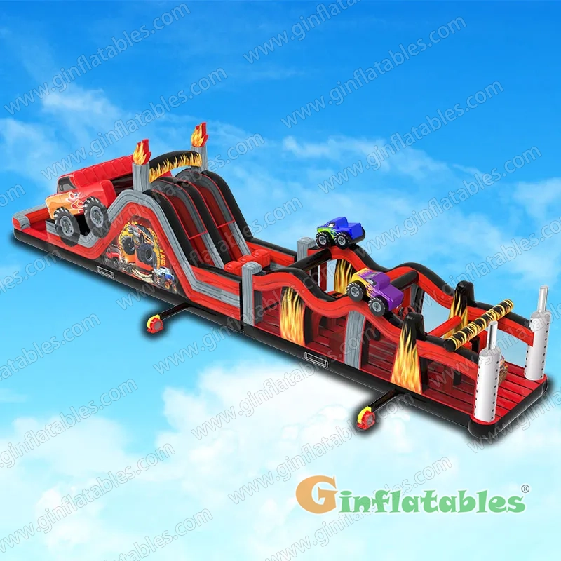 GO-224 Monster truck obstacle course