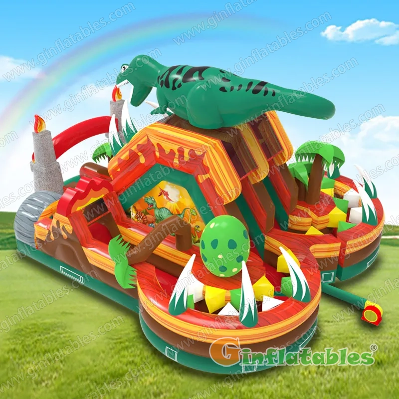 GO-225 Dinosaur obstacle course