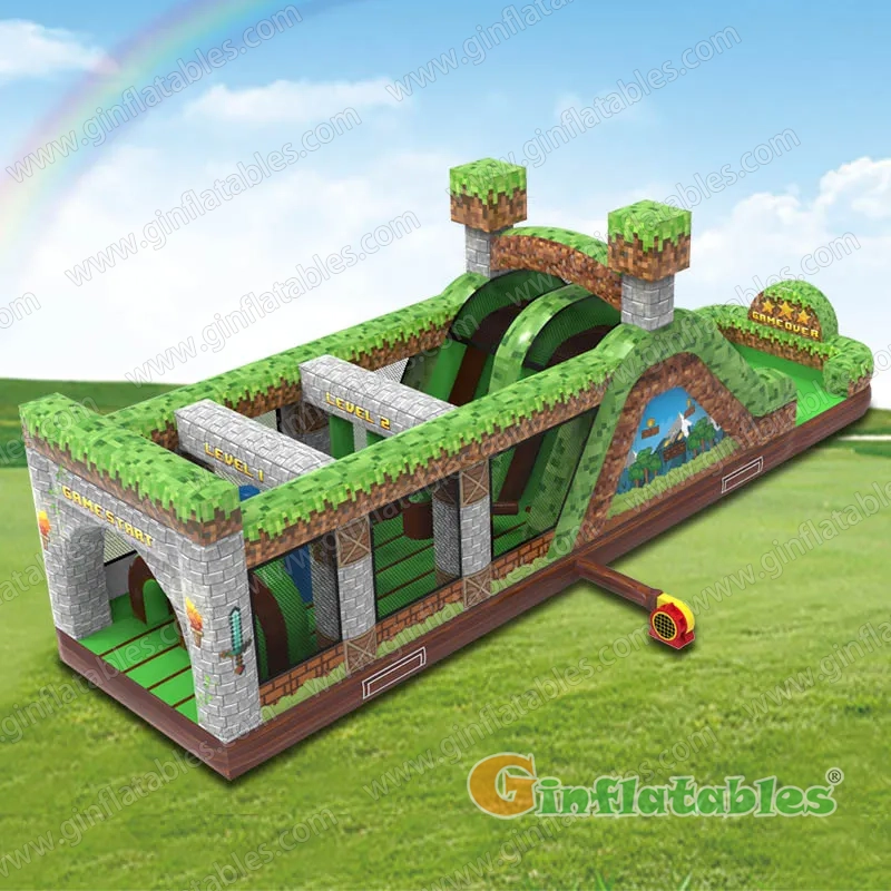 GO-254 Pixel Game Obstacle Course