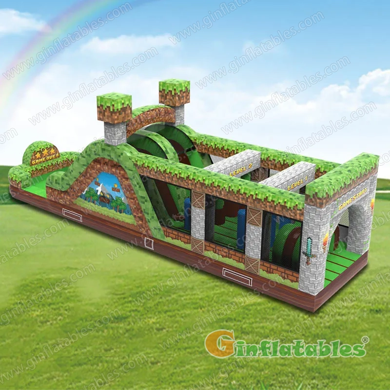 GO-254 Pixel Game Obstacle Course