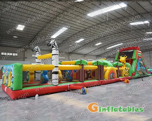 GO-026 Jungle animal obstacle course