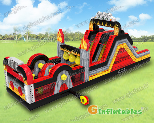 GO-007  Racing car obstacle course