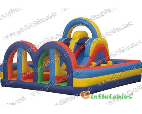 GO-074 Dual Lane Turbo Obstacle Course