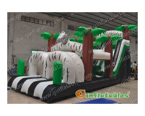 GO-097 Zebra in Jungle obstacle