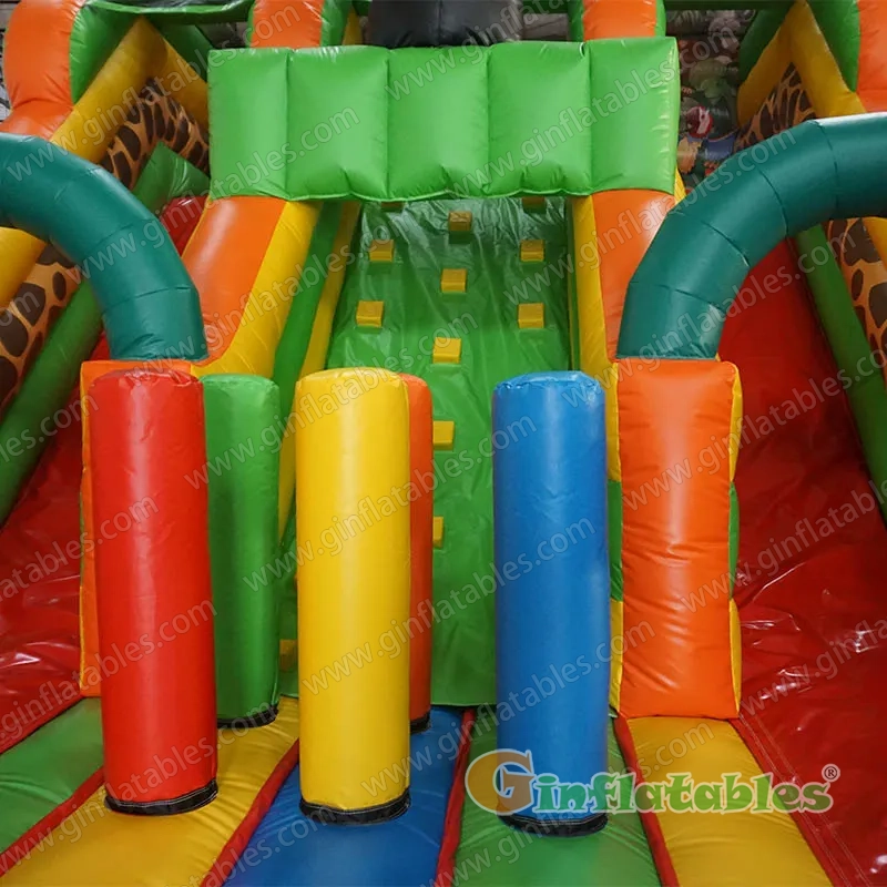 GS-036 Inflatable Jungle slide