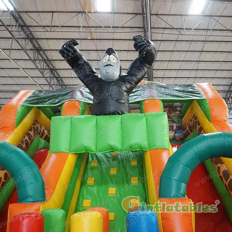 GS-036 Inflatable Jungle slide