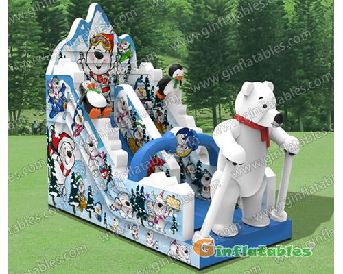 GS-221 Polar Bear skiing slides