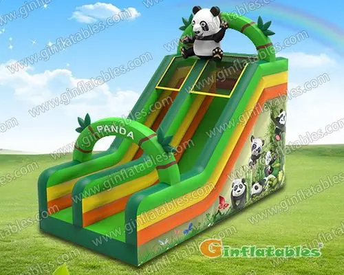 GS-254 Panda slide inflatables